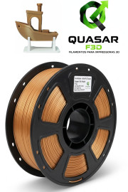 Filamento Pla Premium Quasar Marrom Impressora 3d 1,75mm 1kg