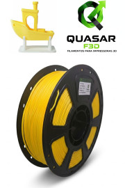 Filamento Pla Premium Quasar Amarelo 3d 1,75mm 1kg
